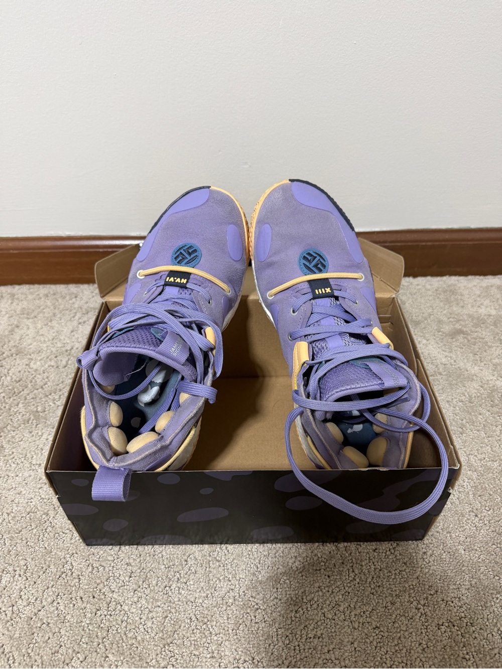 Adidas Harden Vol. 6 Purple Basketball Shoes Men’s 8 w/ Box